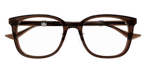 Gucci™ GG1500OK 004 53 Brown Eyeglasses 